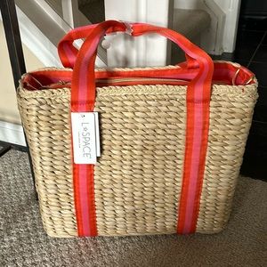 L*space anthro beach bag